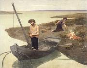 Pierre Puvis de Chavannes The Poor Fisherman Norge oil painting reproduction